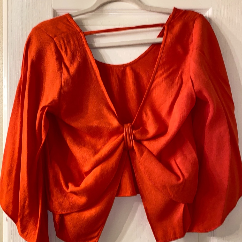 Red Bow Top